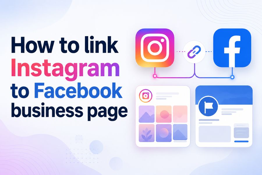 how to link instagram to facebook business page