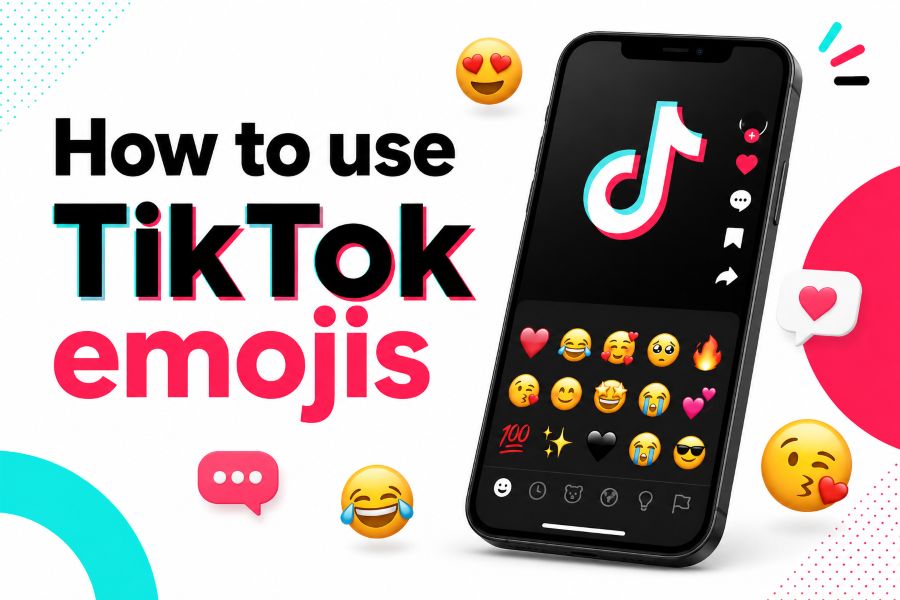 how to use tiktok emojis